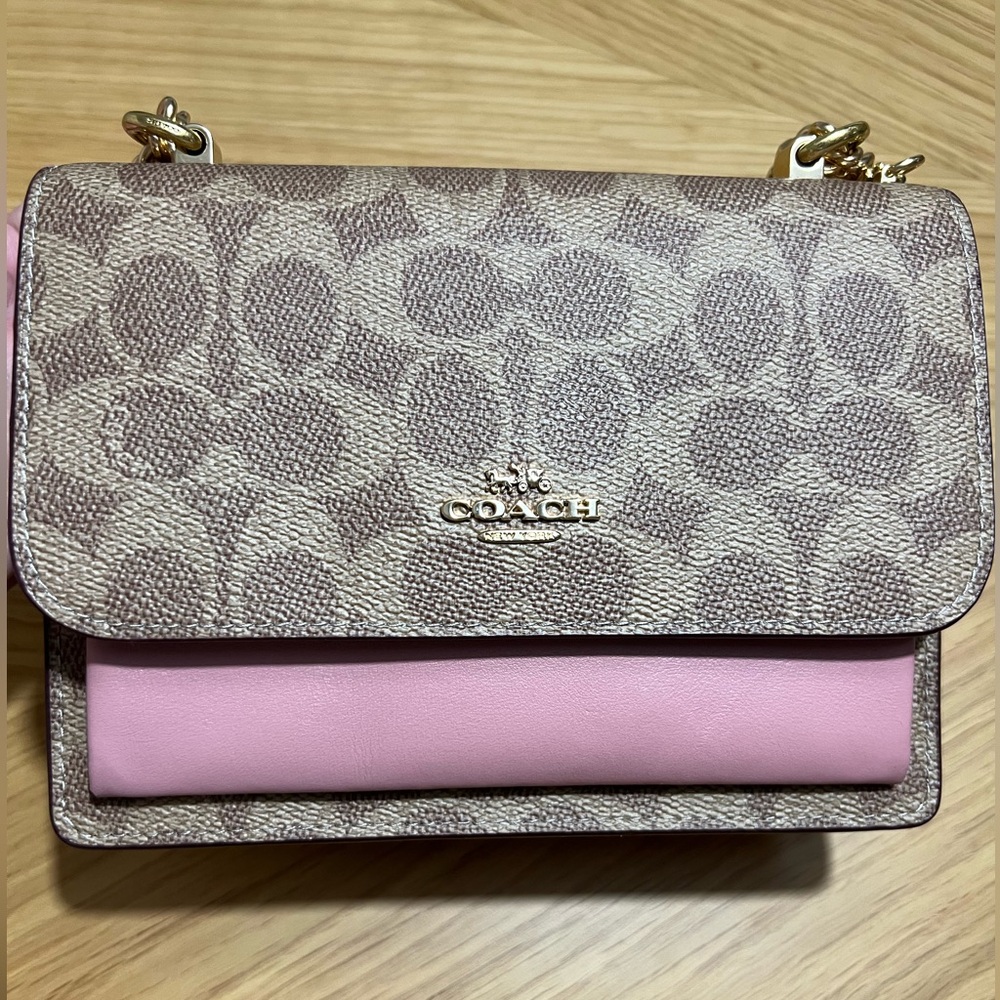 Coach Klare Crossbody mini Bag in Signature Canvas